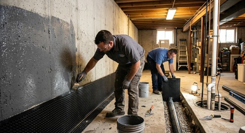 Basement Walls Waterproofing in Fort Wayne, IN