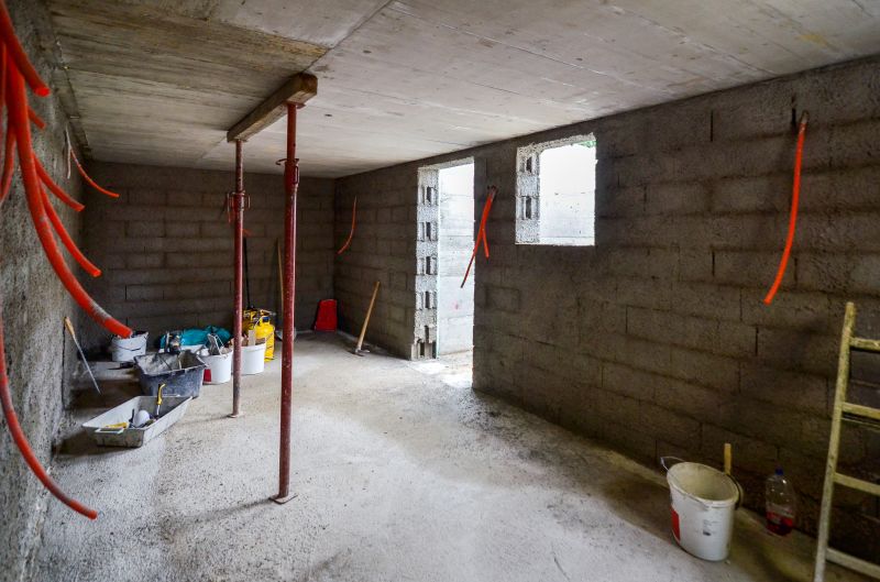 Basement Wall Waterproofing Application