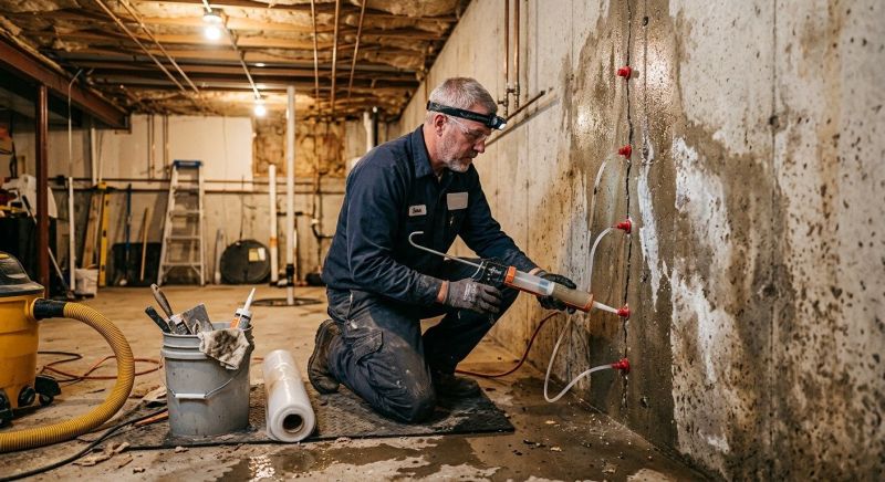 Foundation Leak Repair in Fort Wayne, IN