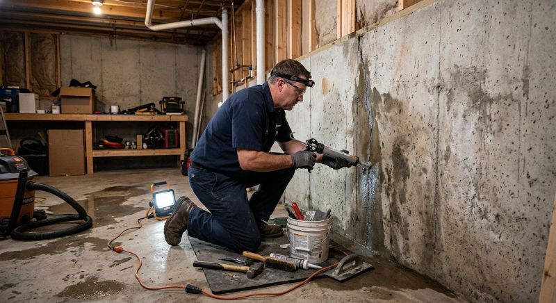 Basement Walls Waterproofing Service